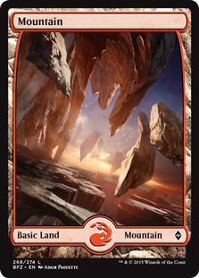 (image for) Mountain (268) - Full Art